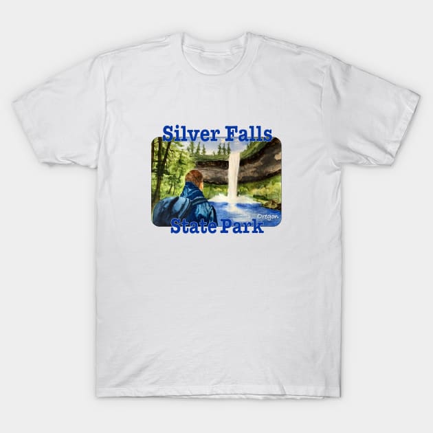 Silver Falls State Park, Oregon T-Shirt by MMcBuck